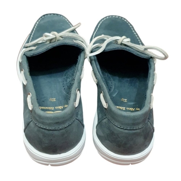 Allen Edmonds Men's Ely Leather Boat Shoes with Ties Size 7.5 D - Picture 5 of 11